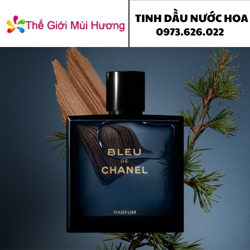 Tinh dầu nước hoa Bleu De Chanel Parfum - Thế Giới Mùi Hương